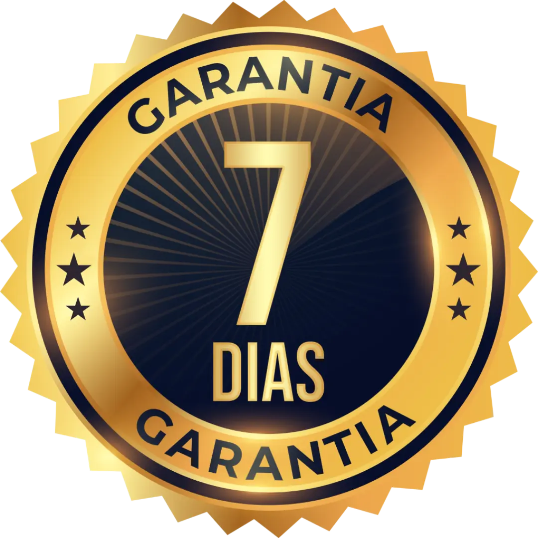 7 dias de garantia